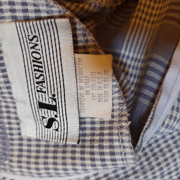 80's gingham dress - Picture 4 of 4